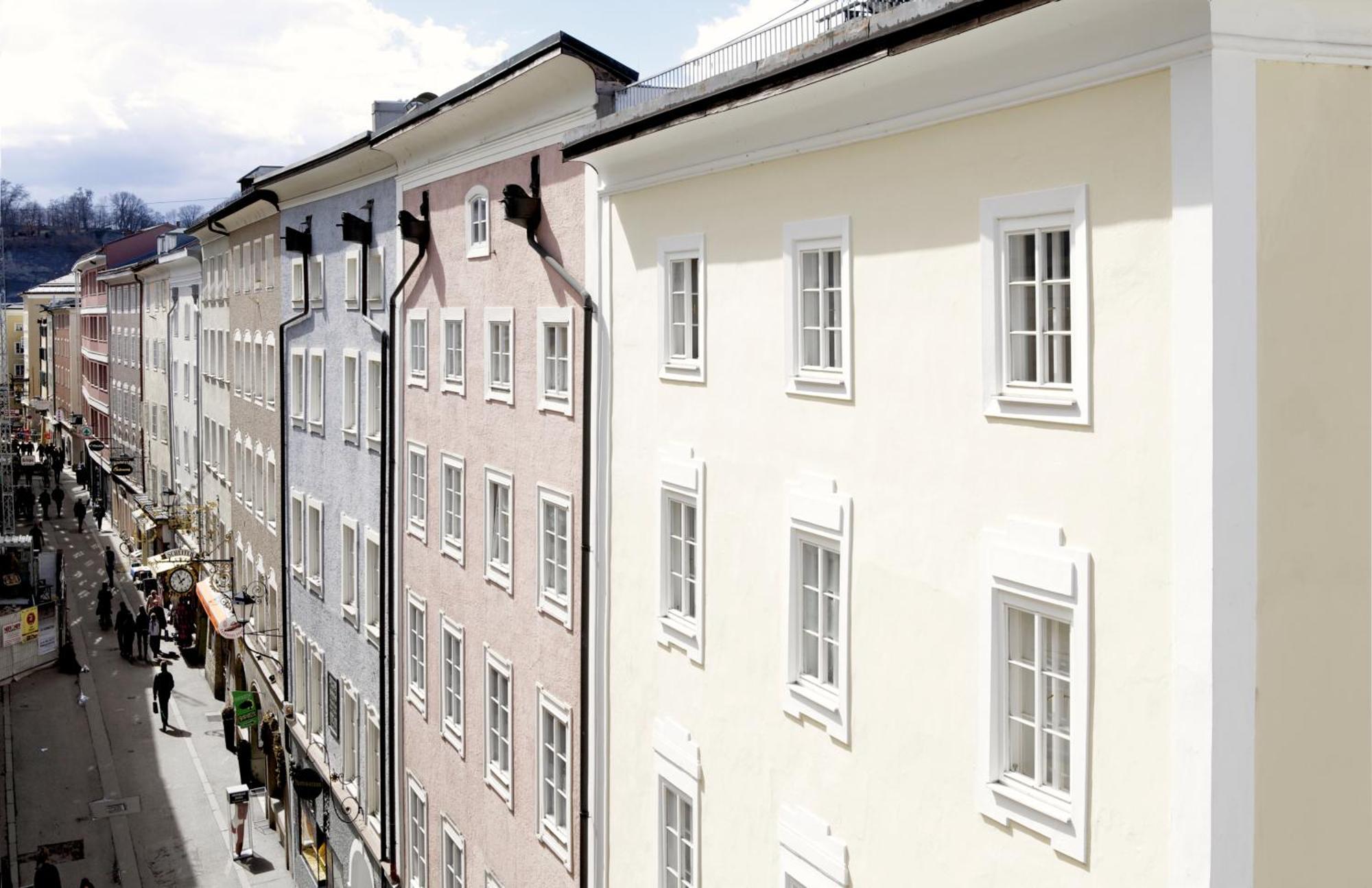 Hotel Krone 1512 Salzburg Bagian luar foto