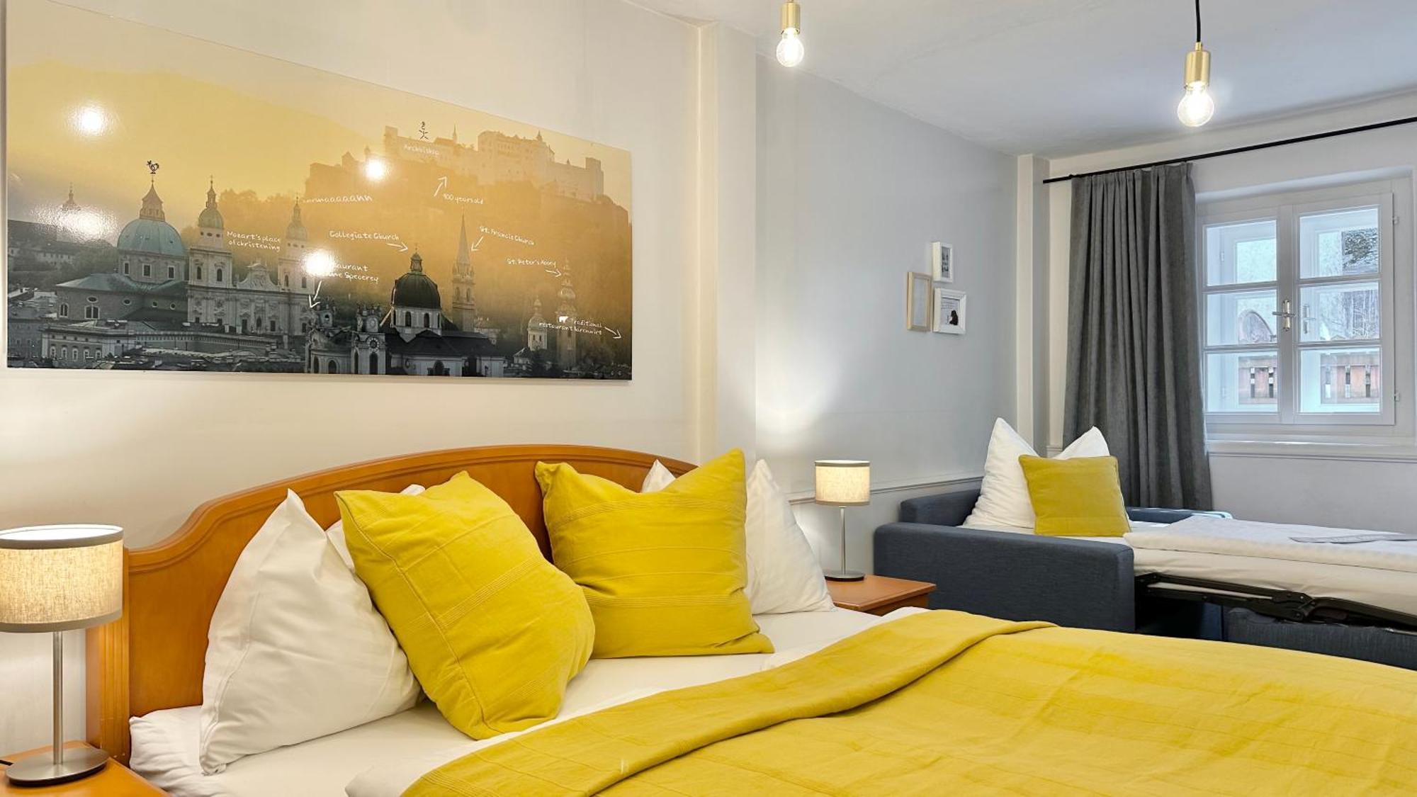Hotel Krone 1512 Salzburg Bagian luar foto