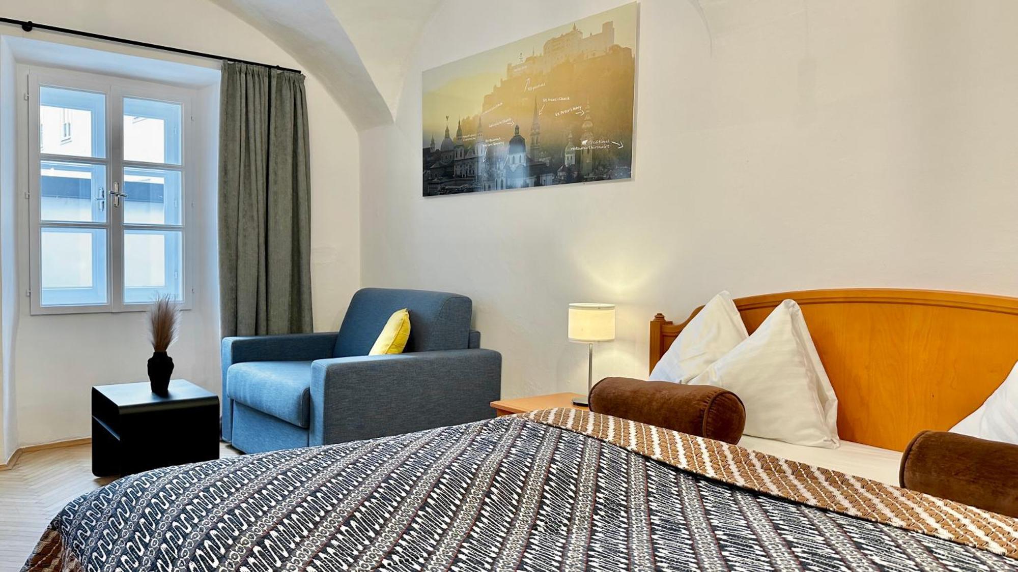 Hotel Krone 1512 Salzburg Bagian luar foto