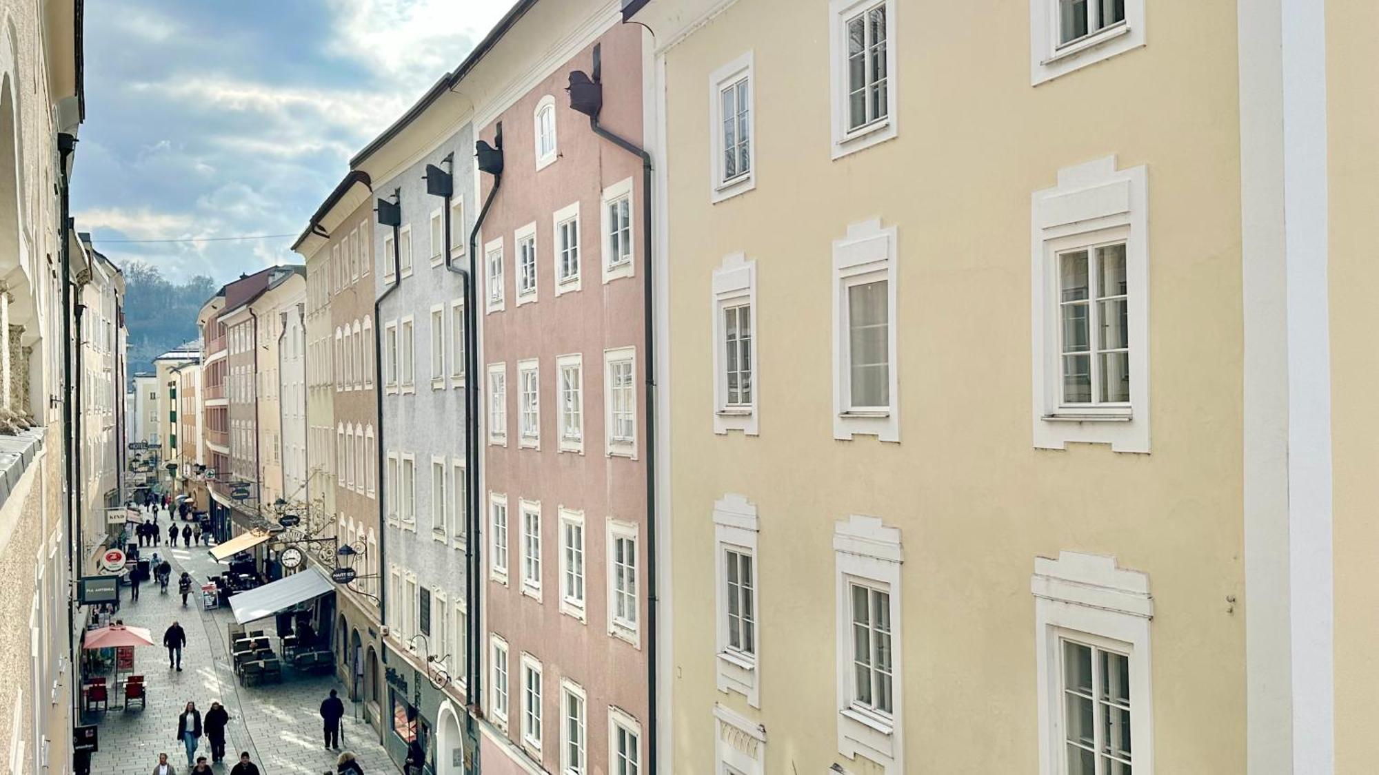 Hotel Krone 1512 Salzburg Bagian luar foto