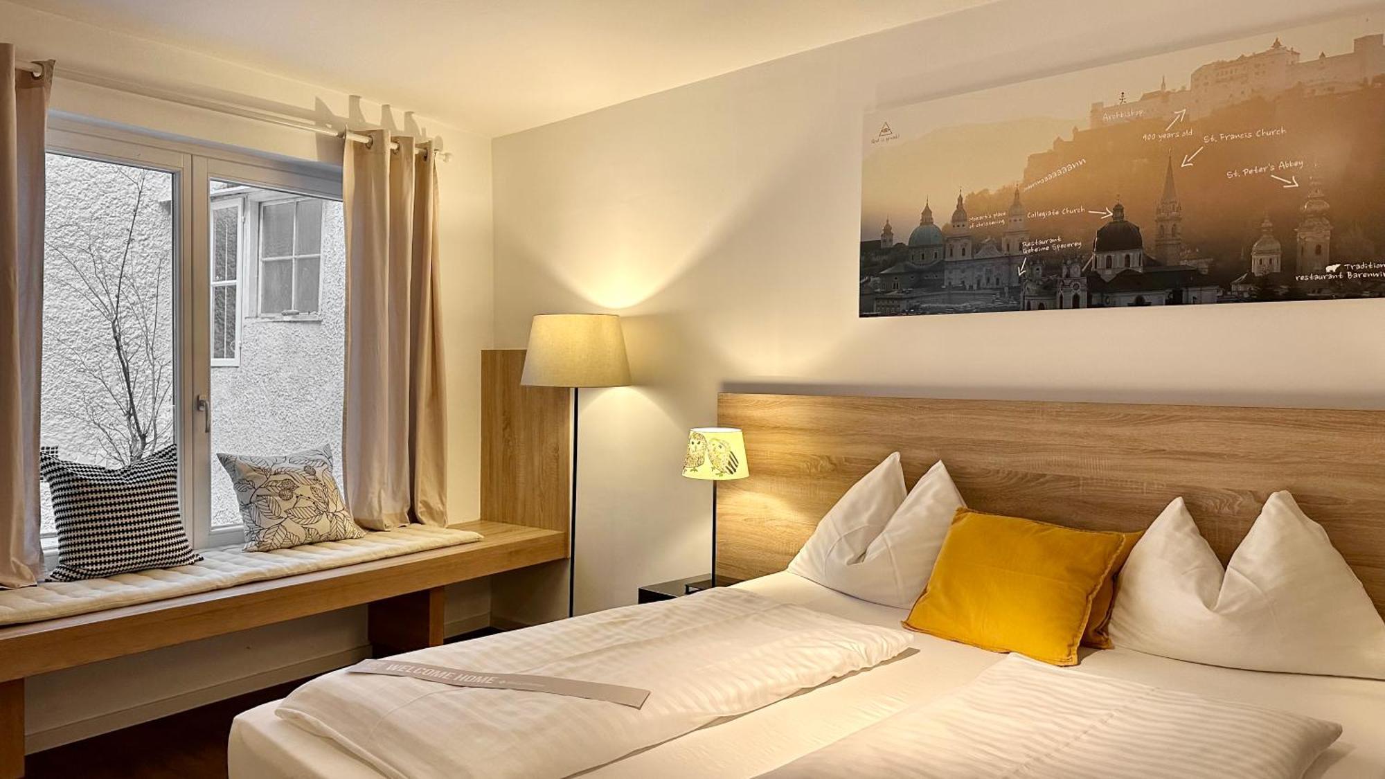 Hotel Krone 1512 Salzburg Bagian luar foto