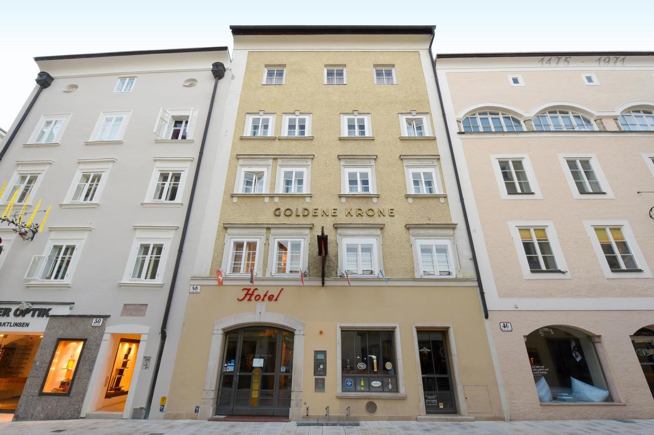 Hotel Krone 1512 Salzburg Bagian luar foto